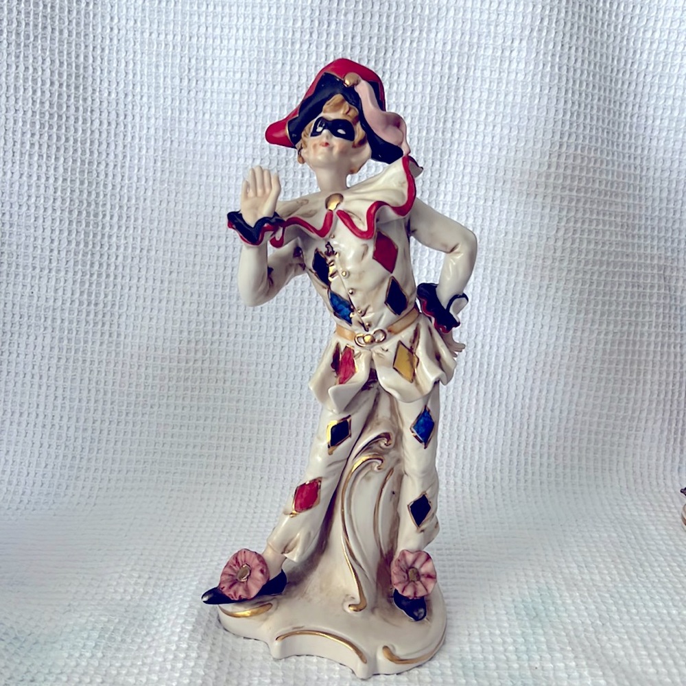 Capodimonte Porcelain Clown